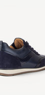 DAMES SPORTIEVE VETERSCHO-Blauw suède/nubuck