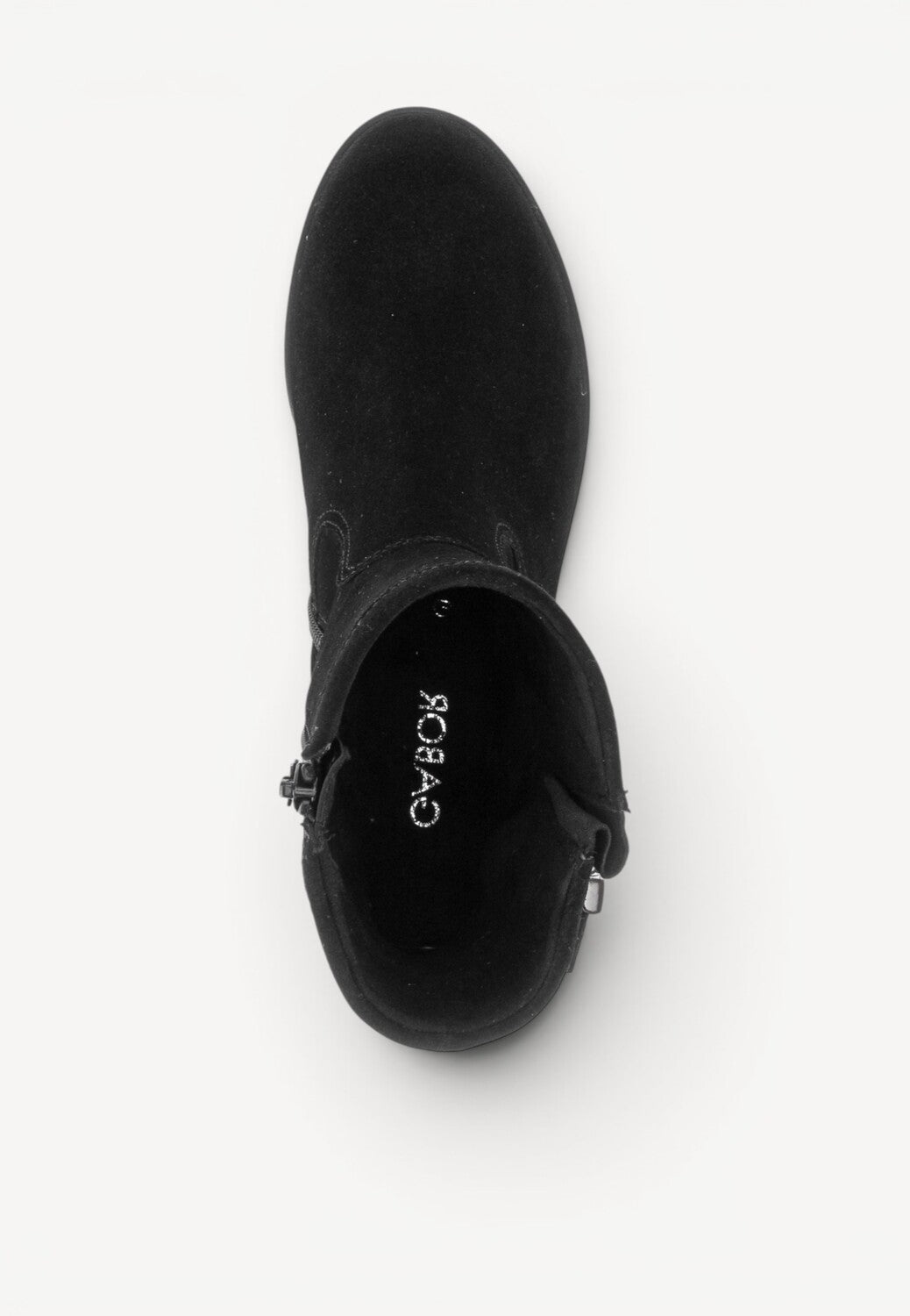 DAMES BOOTS+KORT LAARS-Zwart suède