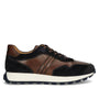 Heren veterschoenen-Blauw combi kleur