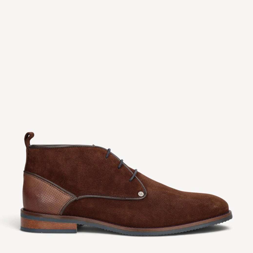 Heren boots-Bruin suède