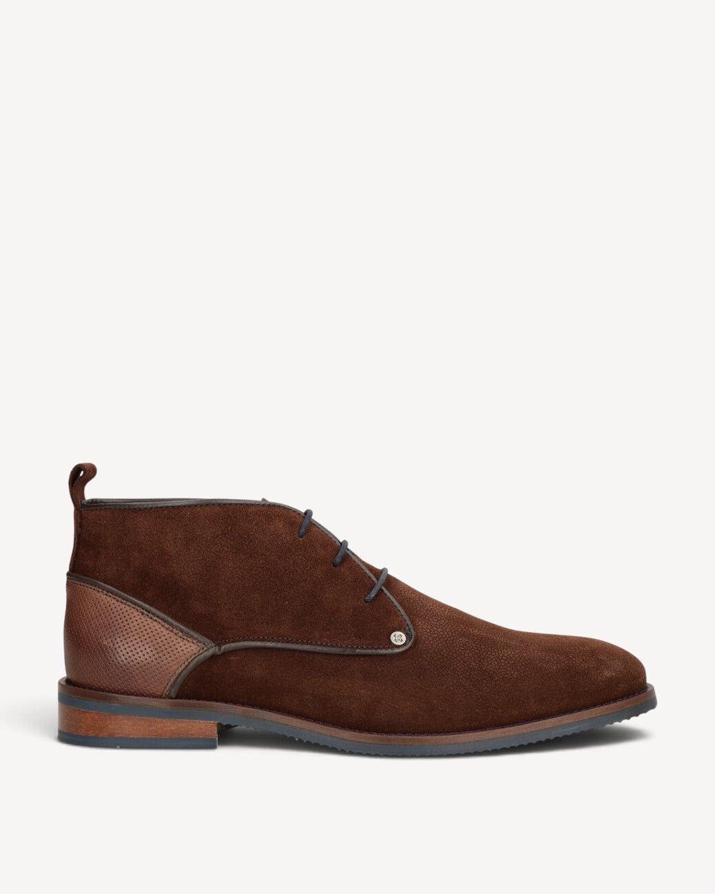 Heren boots-Bruin suède