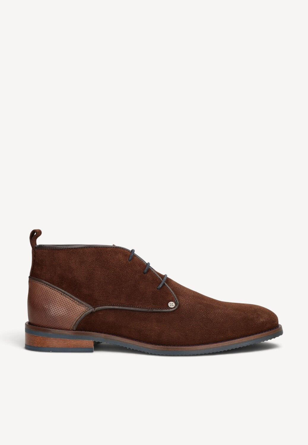 Heren boots-Bruin suède