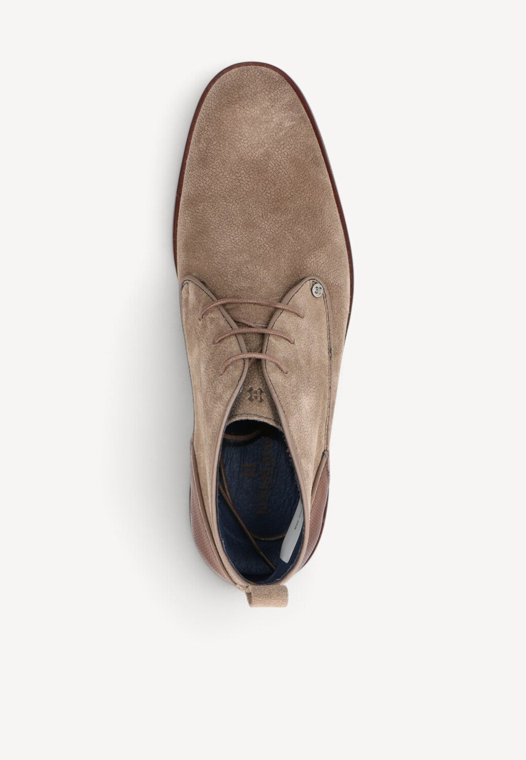 Heren boots-Beige suède/nubuck