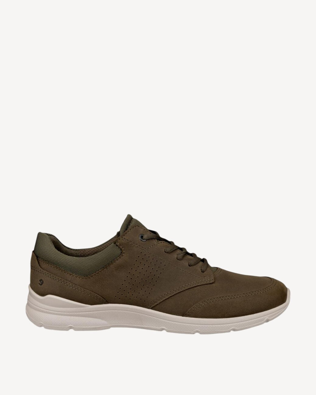 Heren veterschoenen-Groen suède/nubuck