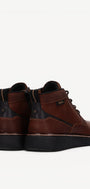Heren boots-Bruin leer