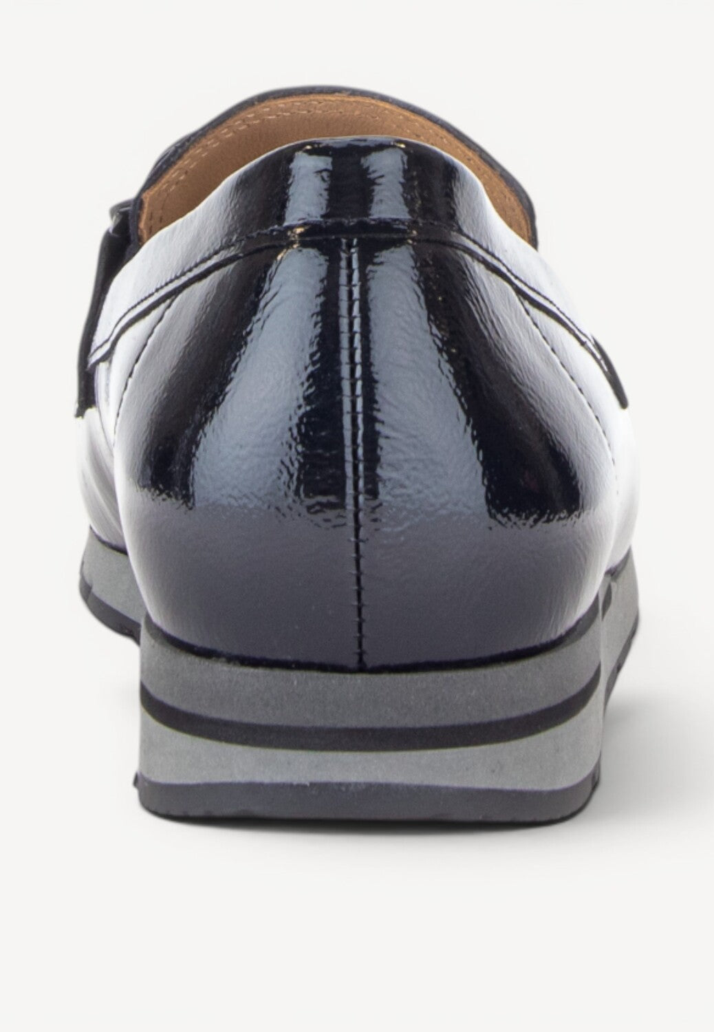 DAMES INSTAPSCHOENEN-Blauw lak