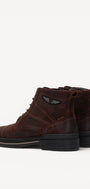 Heren boots-Bruin suède