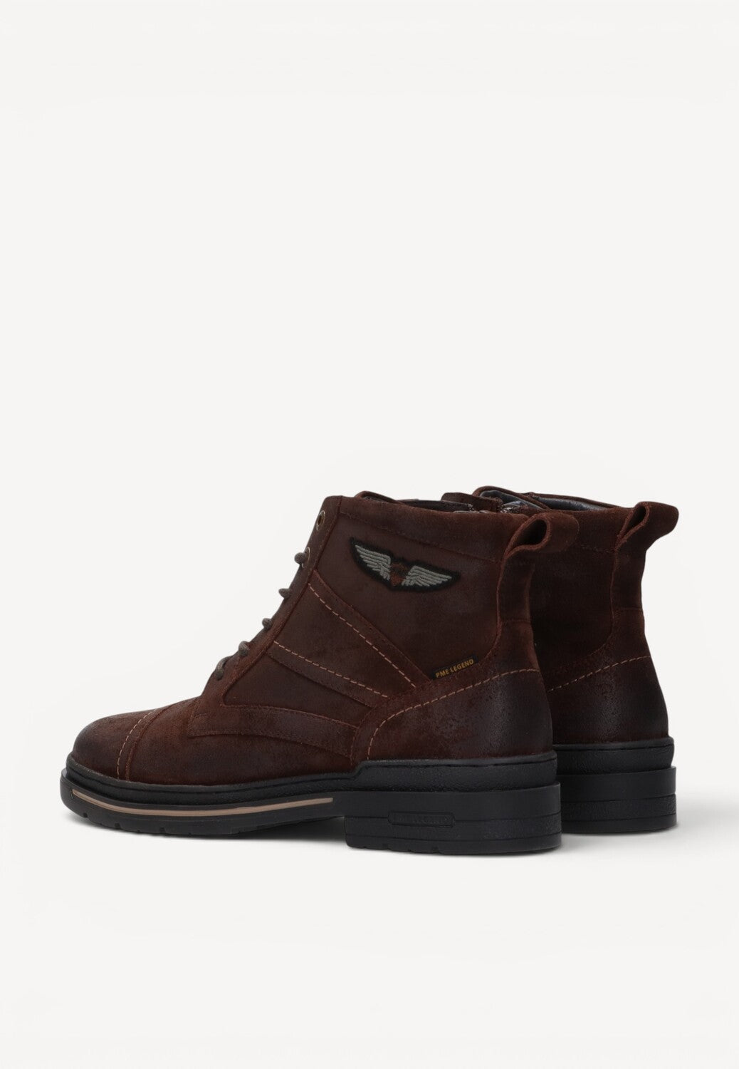 Heren boots-Bruin suède