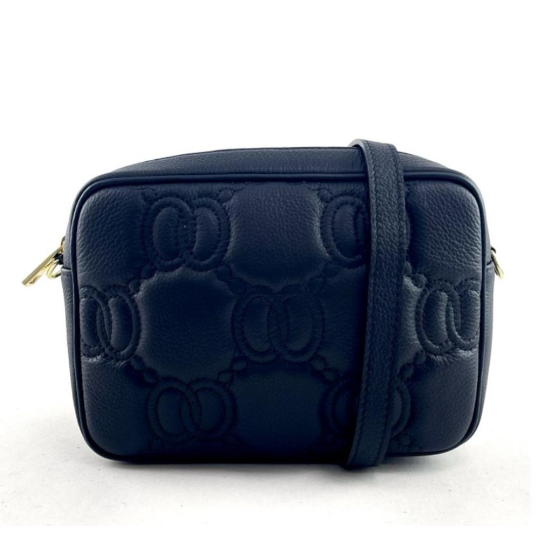 Handtassen-Blauw leer