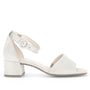 DAMES OPEN SCHOENEN-Beige suède/nubuck