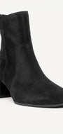 DAMES BOOTS+KORT LAARS-Zwart suède