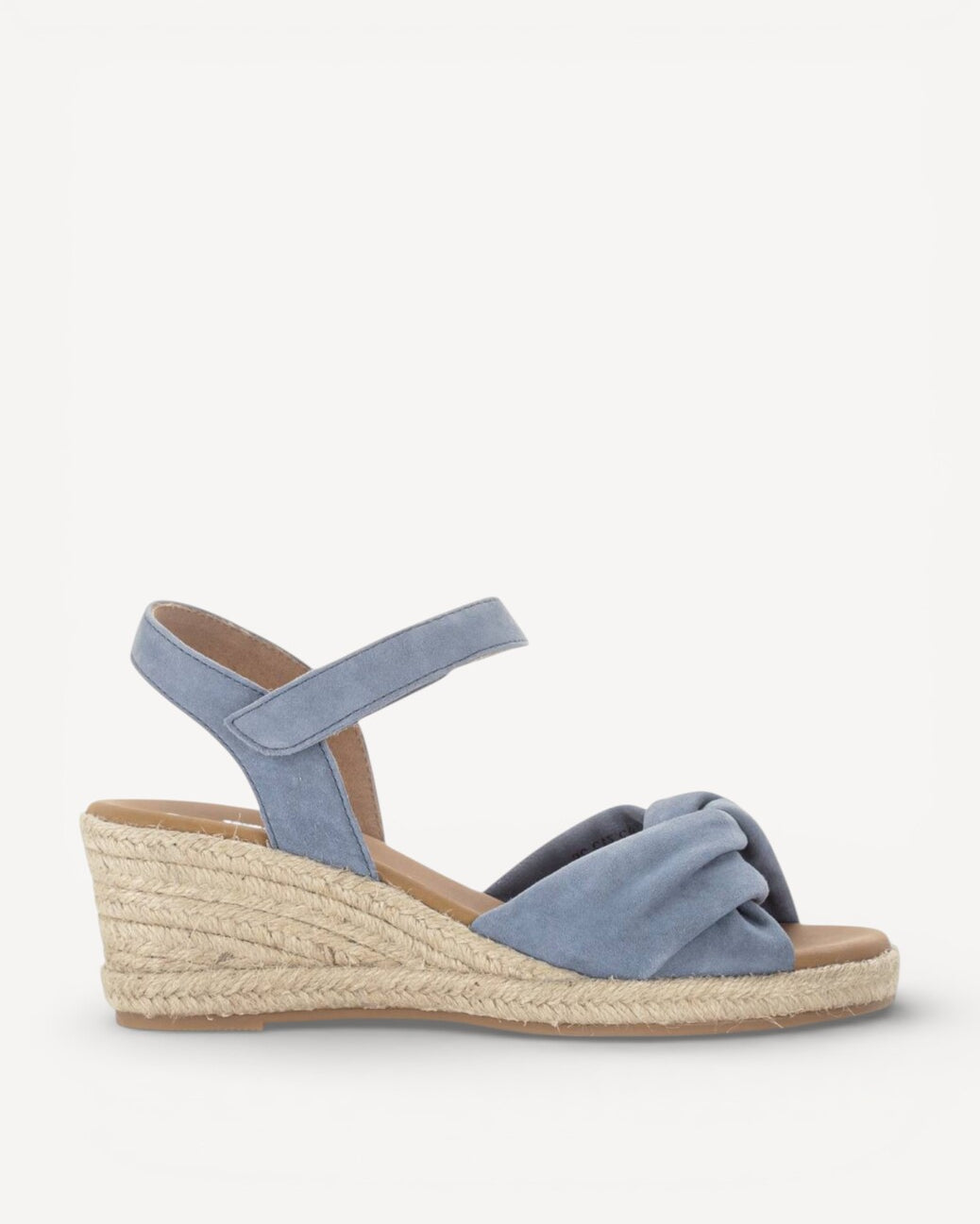 DAMES OPEN SCHOENEN-Blauw suède/nubuck