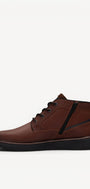 Heren boots-Bruin leer