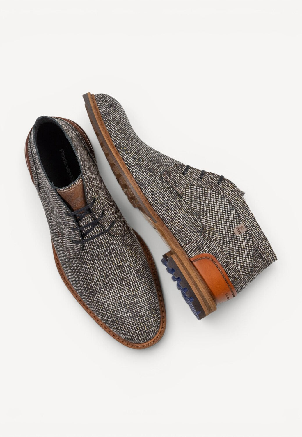 Heren boots-Bruin leer