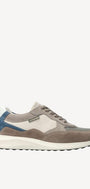Heren veterschoenen-Grijs combi kleur