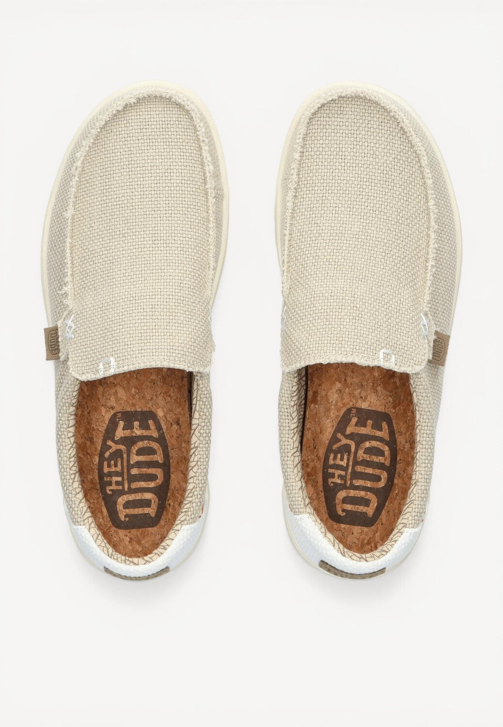 Heren linnen schoenen-Beige diversen