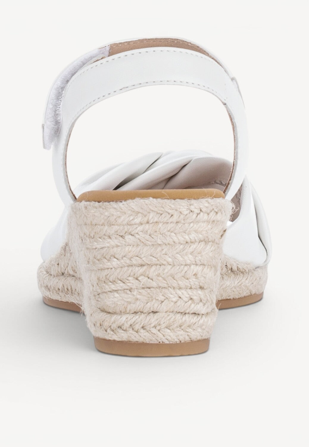 DAMES OPEN SCHOENEN-Wit leer