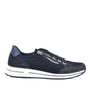 DAMES SPORTIEVE VETERSCHO-Blauw leer