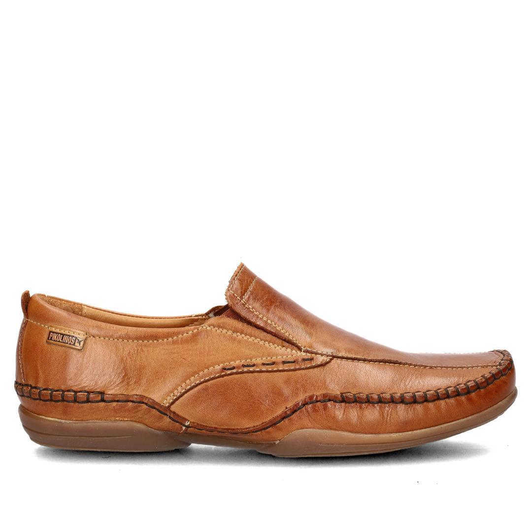 Heren instapper-Bruin leer