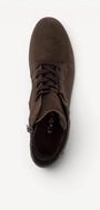 DAMES BOOTS+KORT LAARS-Bruin suède