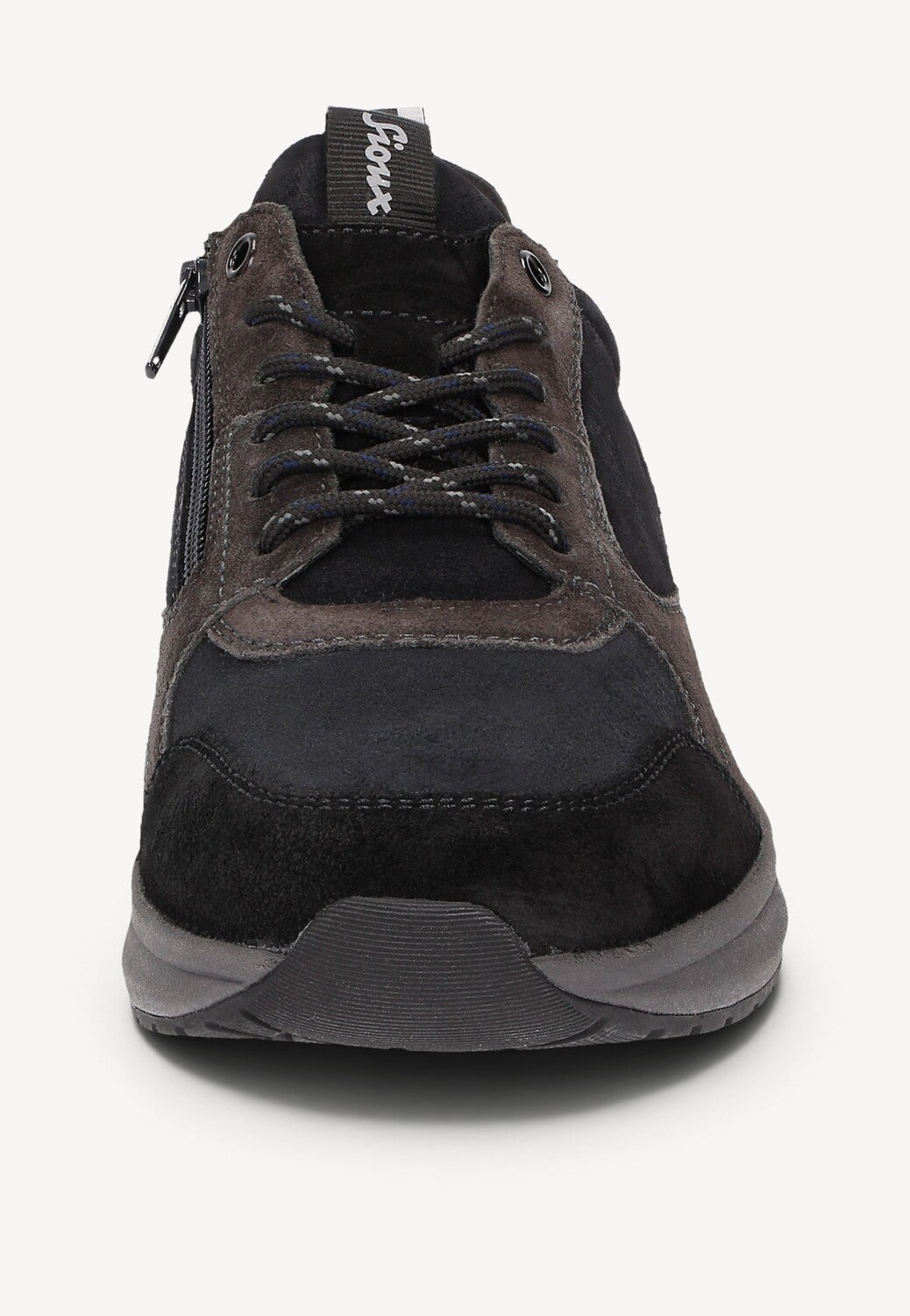 Heren veterschoenen-Blauw combi kleur