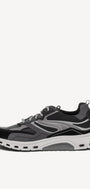 Heren veterschoenen-Zwart combi kleur