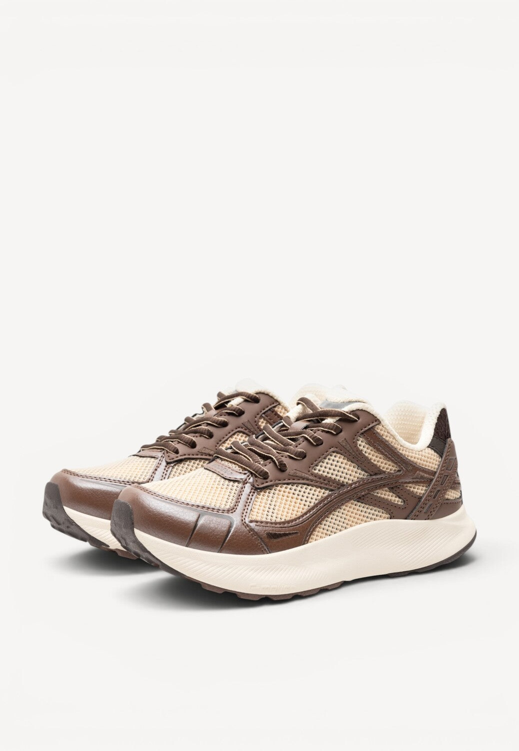 DAMES SPORTIEVE VETERSCHO-Beige combi kleur