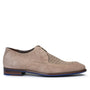 Heren veterschoenen-Beige suède/nubuck