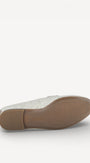 DAMES INSTAPSCHOENEN-Beige leer