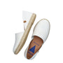 BALLERINAS + PUMPS-Wit leer