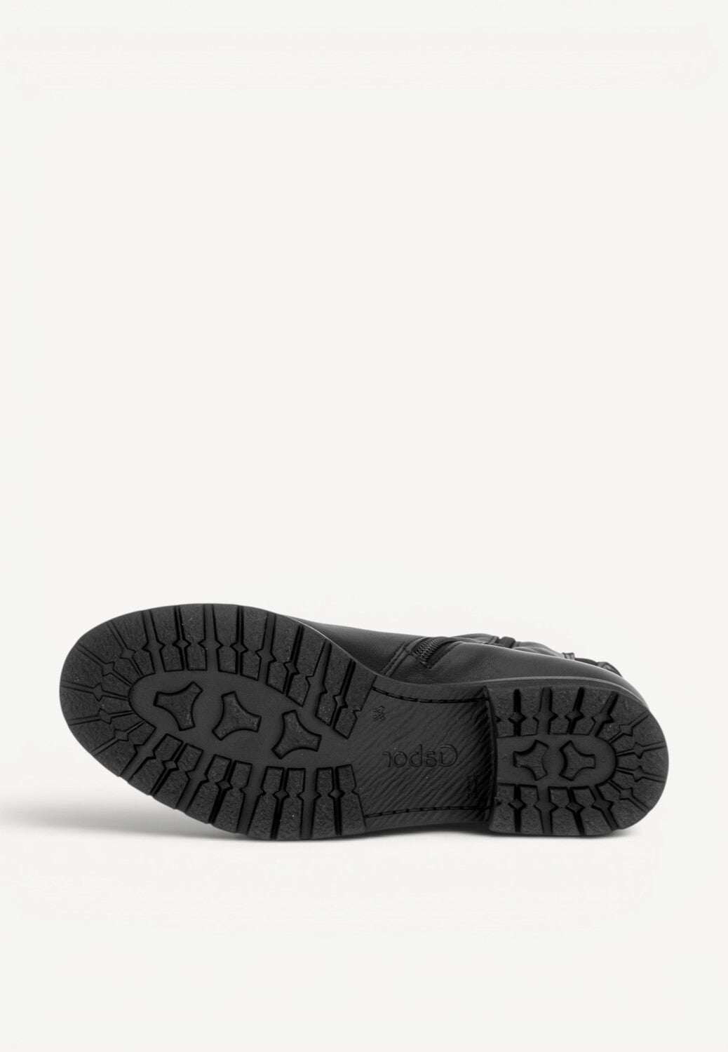 DAMES BOOTS+KORT LAARS-Zwart leer