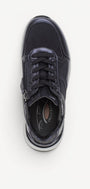 DAMES SPORTIEVE VETERSCHO-Blauw leer
