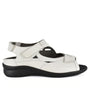 DAMES OPEN SCHOENEN-Wit leer