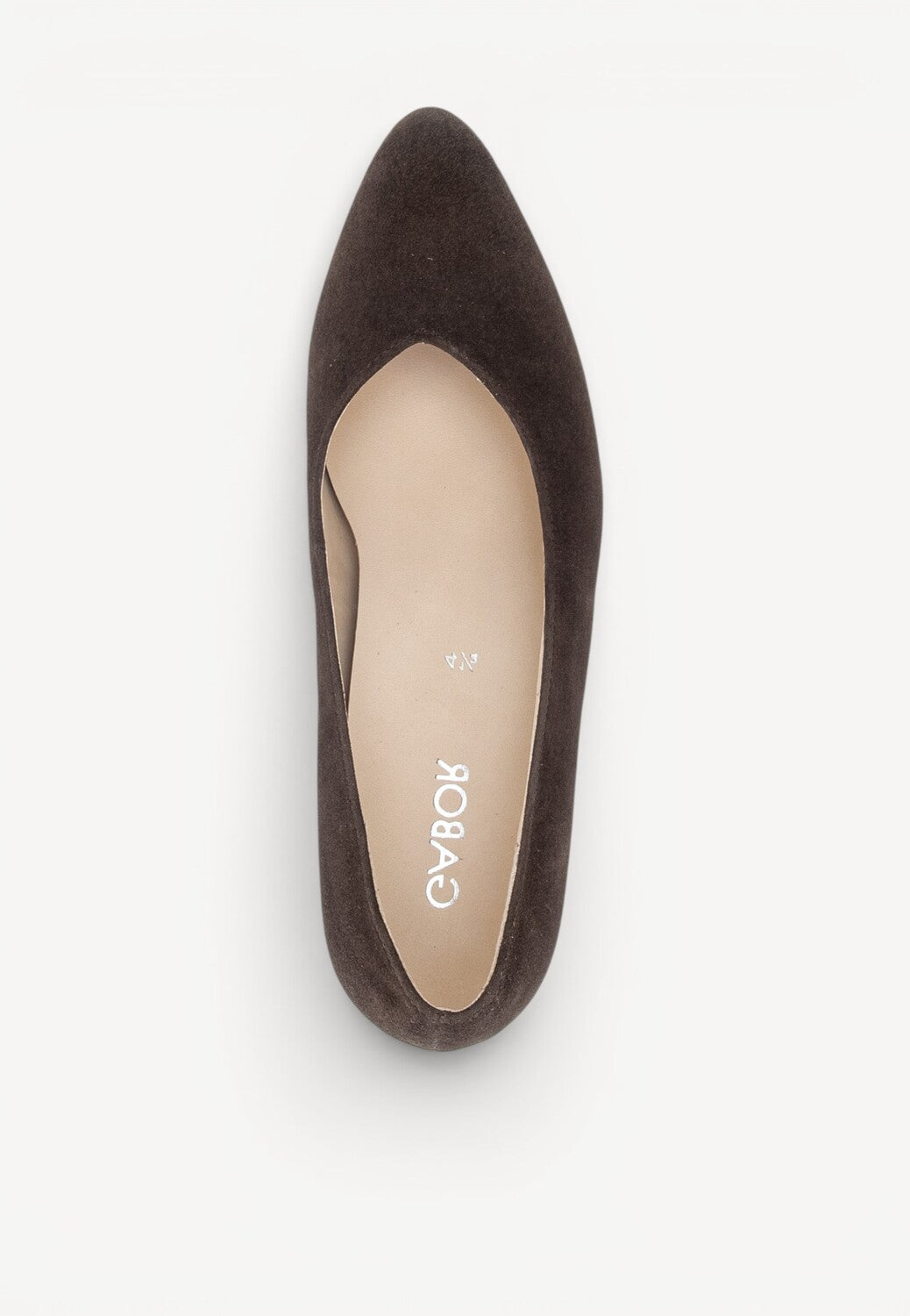 BALLERINAS + PUMPS-Bruin suède