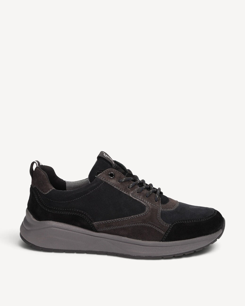 Heren veterschoenen-Blauw combi kleur