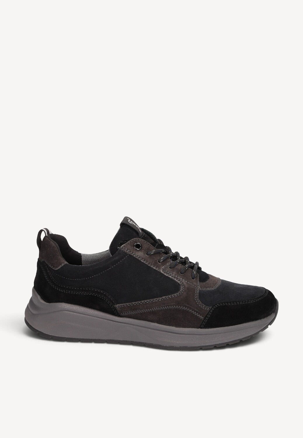 Heren veterschoenen-Blauw combi kleur