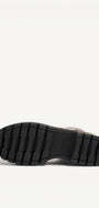 DAMES BOOTS+KORT LAARS-Rood leer