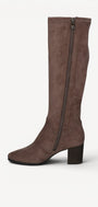 DAMESLAARS LANG/HALFHOOG-Beige diversen
