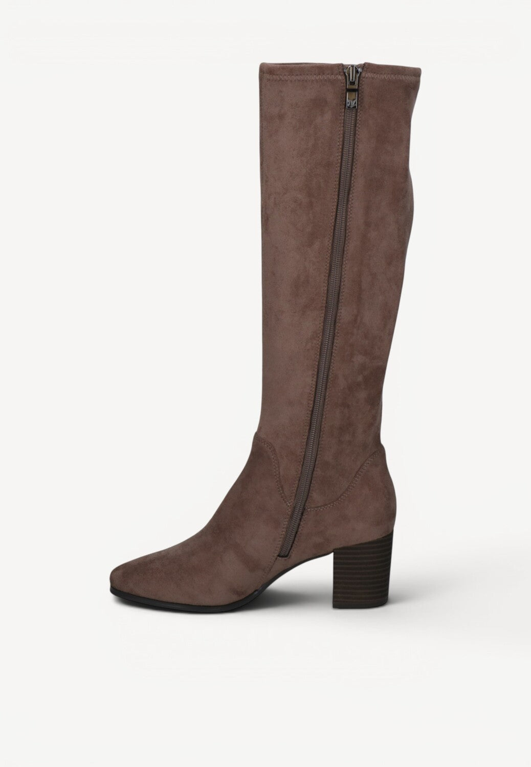 DAMESLAARS LANG/HALFHOOG-Beige diversen