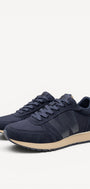 DAMES SPORTIEVE VETERSCHO-Blauw suède/nubuck