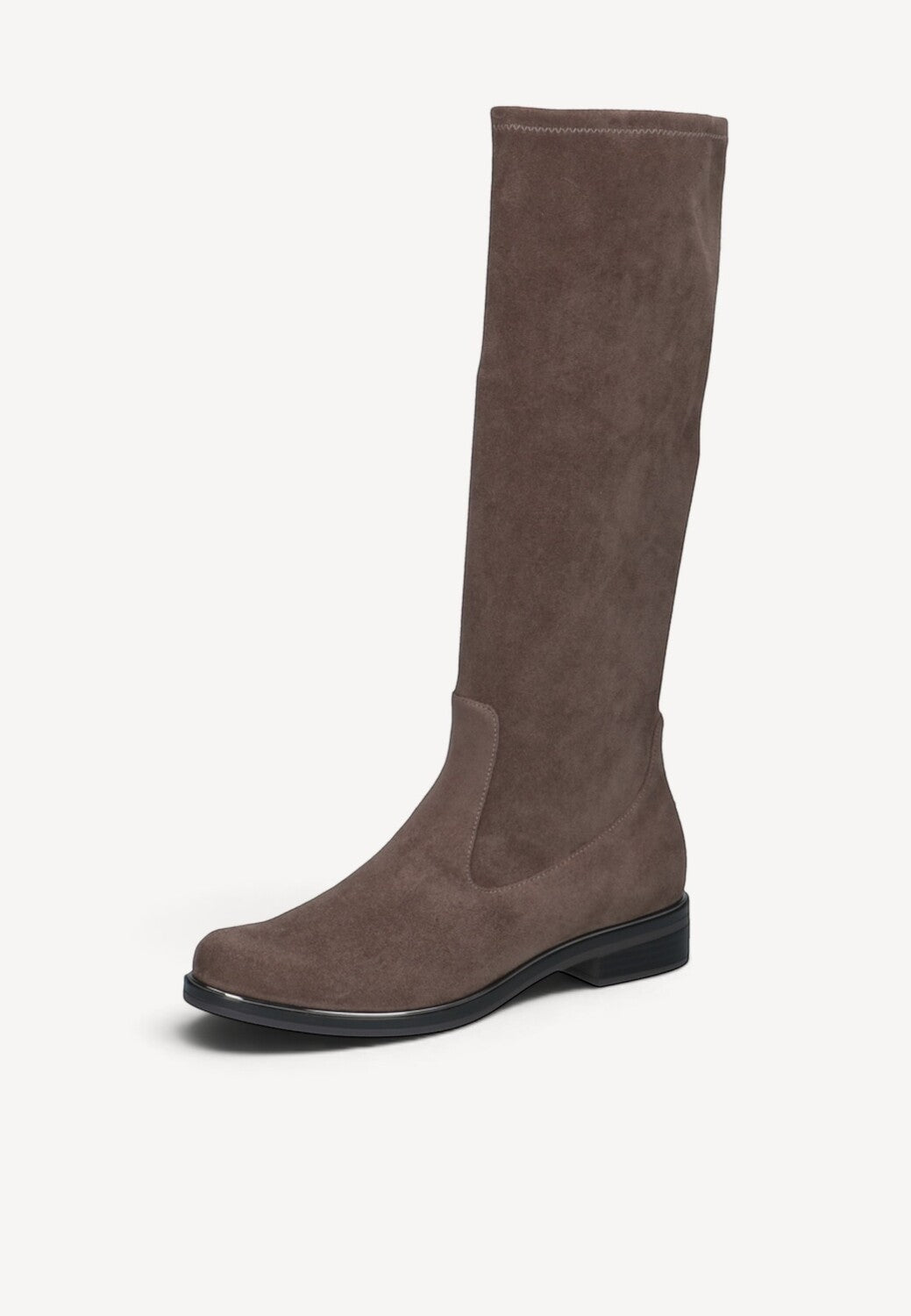 DAMESLAARS LANG/HALFHOOG-Beige diversen