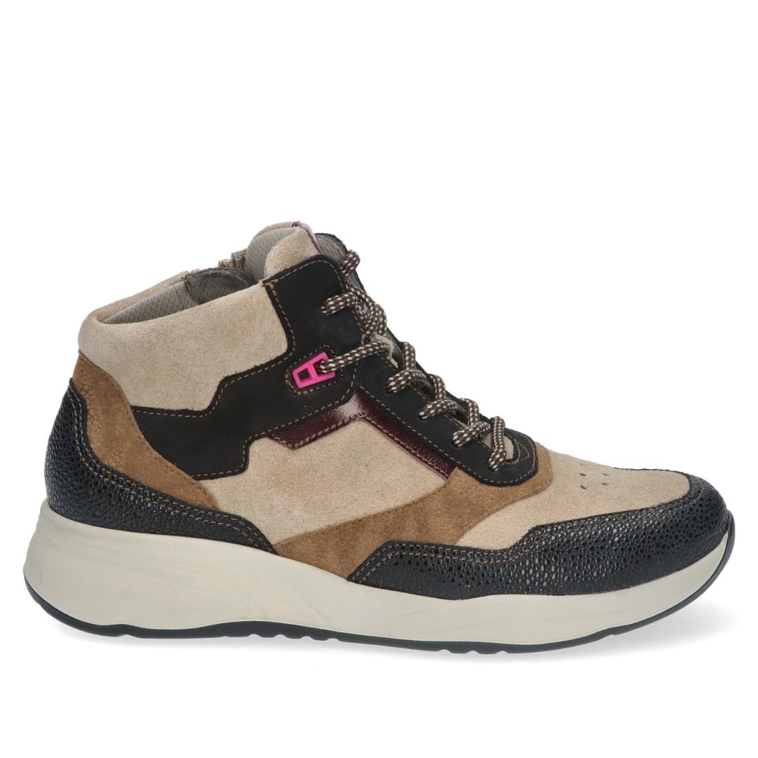 DAMES SPORTIEVE VETERSCHO-Beige combi kleur