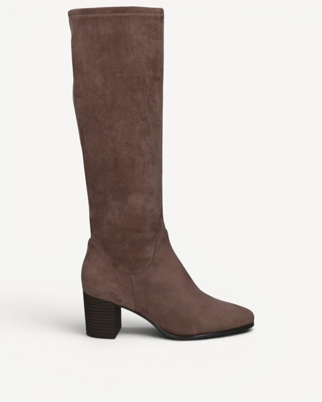 DAMESLAARS LANG/HALFHOOG-Beige diversen