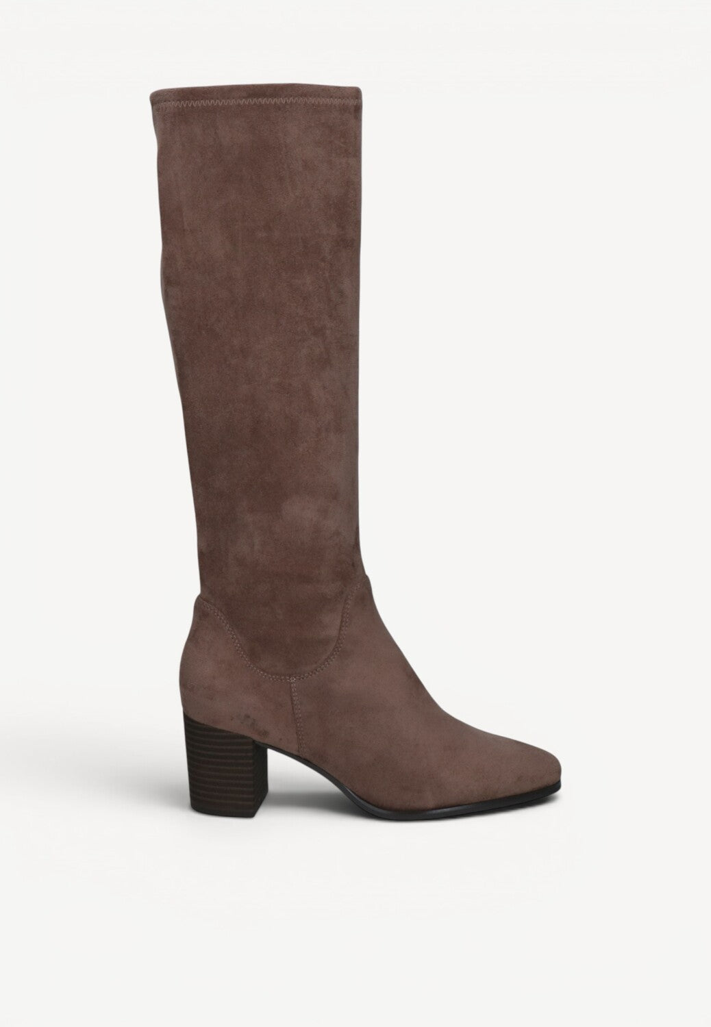 DAMESLAARS LANG/HALFHOOG-Beige diversen