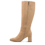 DAMESLAARS LANG/HALFHOOG-Beige diversen