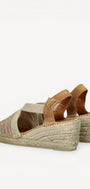 MUIL +SLINGBACK-Rood combi kleur