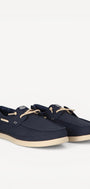 Heren linnen schoenen-Blauw diversen