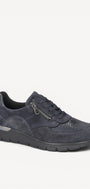 DAMES SPORTIEVE VETERSCHO-Blauw suède/nubuck