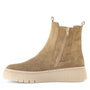 DAMES BOOTS+KORT LAARS-Bruin suède