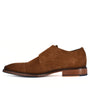 Heren veterschoenen-Bruin suède